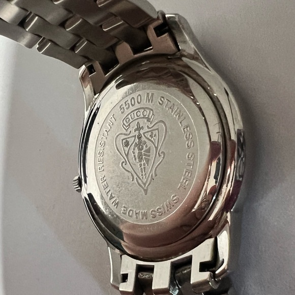 Vintage Gucci 5500 Diamond Men’s Watch ⭐️COA Included⭐️ - Picture 7 of 8
